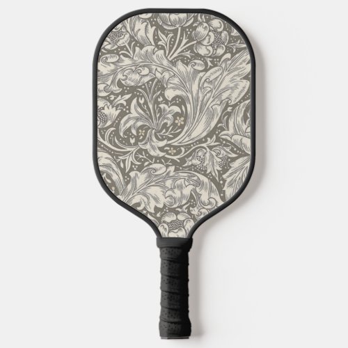 William Morris Bachelors Button Flower Floral Bot Pickleball Paddle