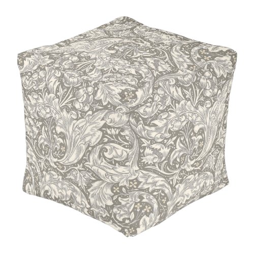 William Morris Bachelors Button Flower Floral Bot Pouf