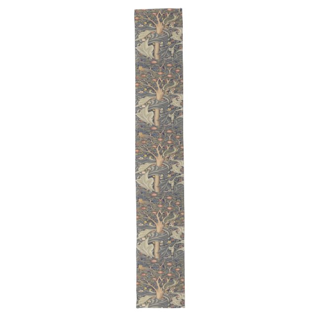 William Morris beautiful art nouveau work Long Table Runner (Front)