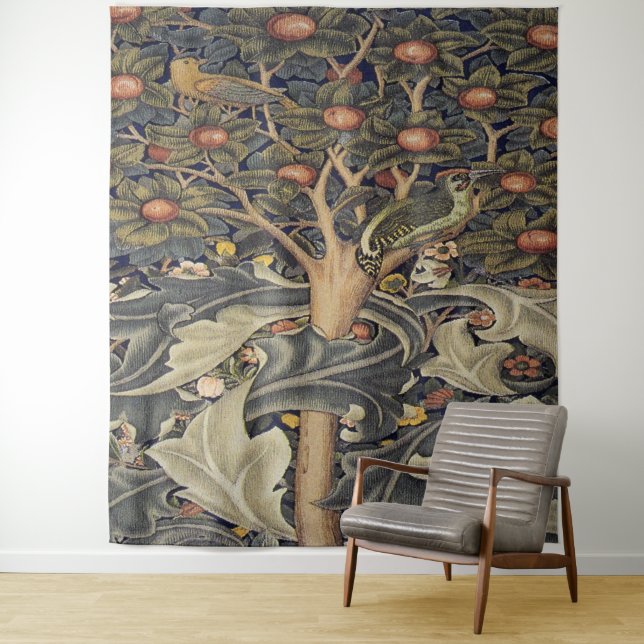 William Morris beautiful art nouveau work,William Tapestry (In Situ)