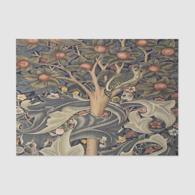 William Morris beautiful art nouveau work,William Tissue Paper (Front)