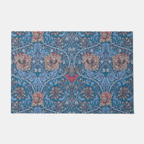 William Morris Beautiful floral pattern vintage Doormat