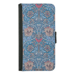 William Morris, Beautiful, floral pattern, vintage Samsung Galaxy S5 Wallet Case