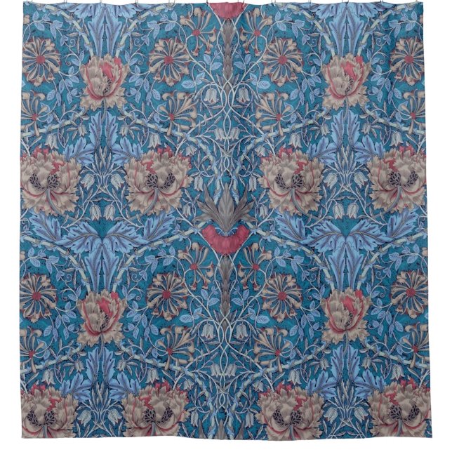 William Morris, Beautiful, floral pattern, vintage Shower Curtain