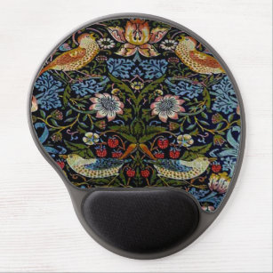 William Morris beautiful pattern, art nouveau, vin Gel Mouse Pad