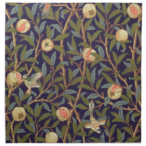 William Morris Bird And Pomegranate Cloth Napkin