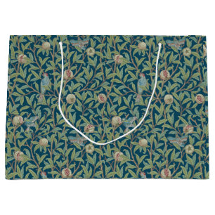 William Morris "Bird and Pomegranate" Large Gift Bag
