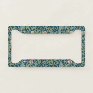 William Morris "Bird and Pomegranate"  License Plate Frame