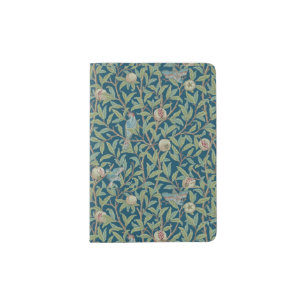 William Morris Bird and Pomegranate Passport Holder