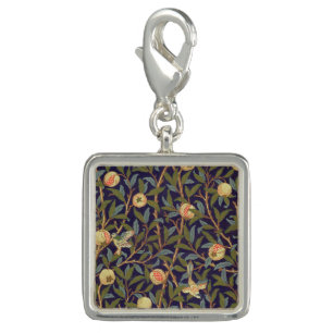 William Morris Bird And Pomegranate Vintage Art Charm
