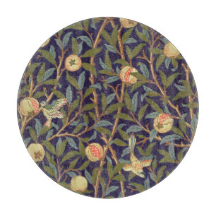 William Morris Bird And Pomegranate Vintage Art Cutting Board