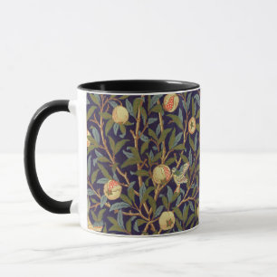 William Morris Bird And Pomegranate Vintage Art Mug