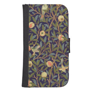 William Morris Bird And Pomegranate Vintage Art Phone Wallet