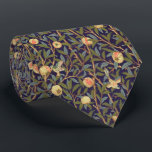 William Morris Bird And Pomegranate Vintage Art Tie<br><div class="desc">William Morris Bird And Pomegranate Fruit Wallpaper Pattern Design William Morris was an English artist, writer, textile designer and socialist associated with the Pre-Raphaelite Brotherhood and English Arts and Crafts Movement. This gorgeous wallpaper design shows birds amidst branches of foliage and pomegranate fruits. Art by William Morris Movement: Arts and...</div>