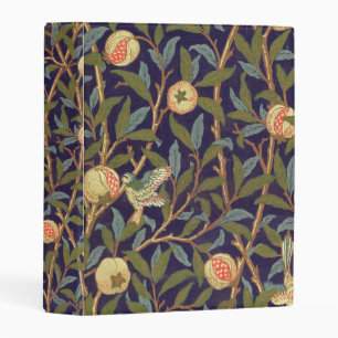 William Morris Bird And Pomegranate Vintage Floral Mini Binder