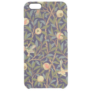 William Morris Bird And Pomegranate Vintage Floral Clear iPhone 6 Plus Case