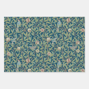 William Morris "Bird and Pomegranate" Wrapping Paper Sheets