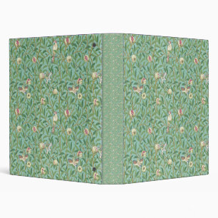 William Morris "Bird & Pomegranate" 3. 3 Ring Binder