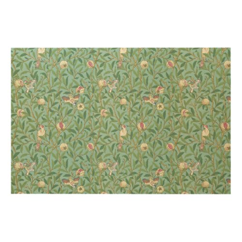 William Morris Bird  Pomegranate 3 Wood Wall Art