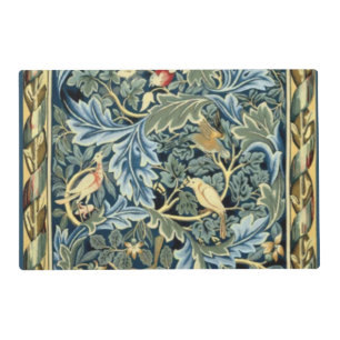 William Morris Birds and Acanthus Placemat