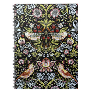 William Morris birds and flowers 2 Notebook
