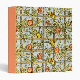 William Morris birds and flowers pattern 3 Ring Binder
