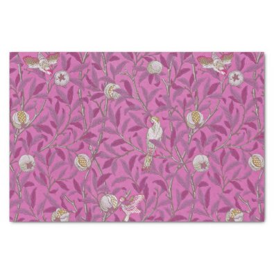 William Morris, Birds and Pommegrenates - Pink
