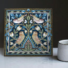 William Morris Birds and Tulips Art Nouveau