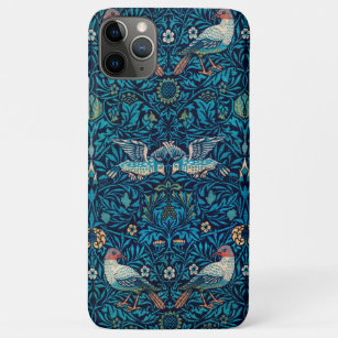 William Morris Birds Art Nouveau Floral Pattern iPhone 11 Pro Max Case