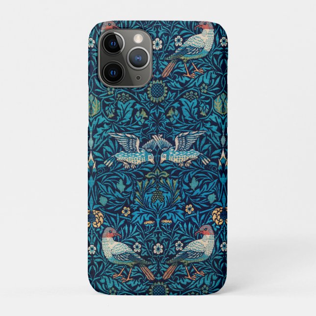 William Morris Birds Art Nouveau Floral Pattern Case-Mate iPhone Case (Back)