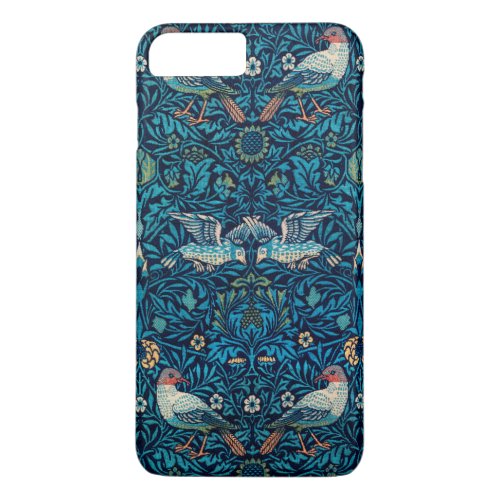 William Morris Birds Art Nouveau Floral Pattern iPhone 8 Plus7 Plus Case