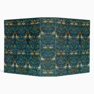 William Morris Birds & Floral Pattern 3 Ring Binder