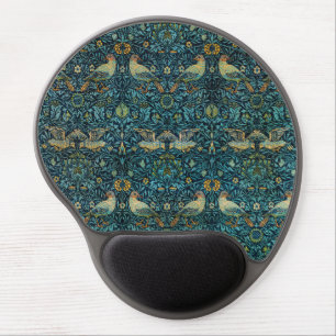 William Morris Birds & Floral Pattern Gel Mouse Pad
