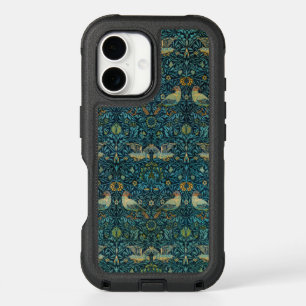 William Morris Birds & Floral Pattern iPhone 16 Case
