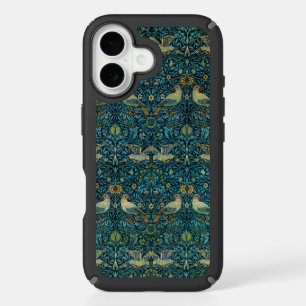 William Morris Birds & Floral Pattern iPhone 16 Case