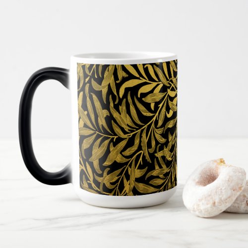 William Morris Black And Gold  Willow Bough Magic Mug