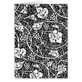 William Morris Black White Grape Vine (Front)