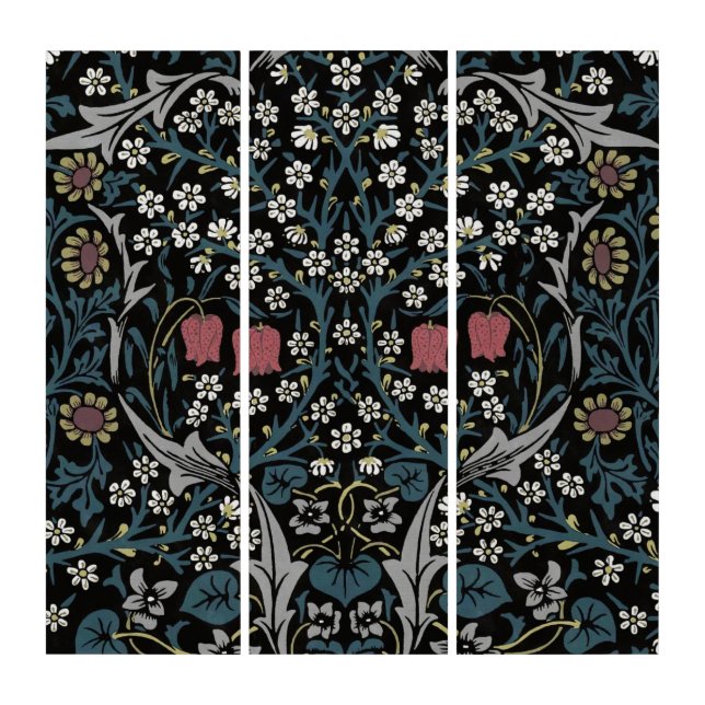 William Morris Blackthorn Floral Art Nouveau (Front)