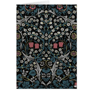 William Morris Blackthorn Floral Art Nouveau