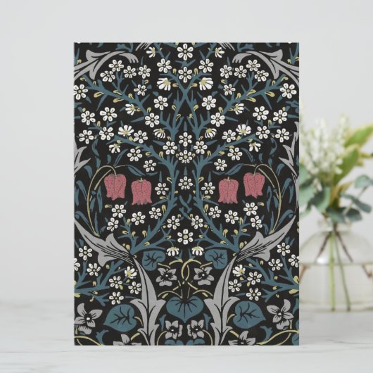 William Morris Blackthorn Floral Art Nouveau (Standing Front)