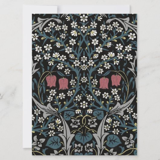 William Morris Blackthorn Floral Art Nouveau (Front)