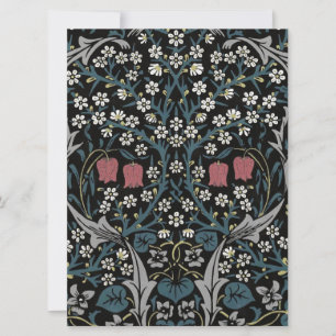 William Morris Blackthorn Floral Art Nouveau