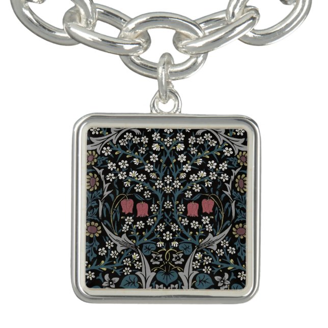 William Morris Blackthorn Floral Art Nouveau Bracelet (Design)