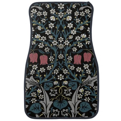 William Morris Blackthorn Floral Art Nouveau Car Floor Mat