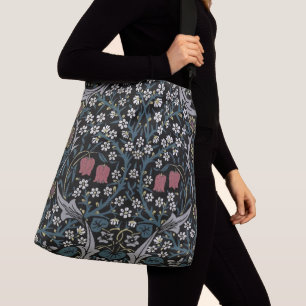 William Morris Blackthorn Floral Art Nouveau Crossbody Bag