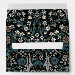 William Morris Blackthorn Floral Art Nouveau Envelope