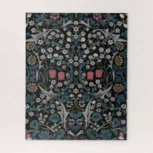 William Morris Blackthorn Floral Art Nouveau Hand- Jigsaw Puzzle