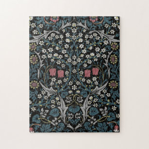 William Morris Blackthorn Floral Art Nouveau Hand- Jigsaw Puzzle
