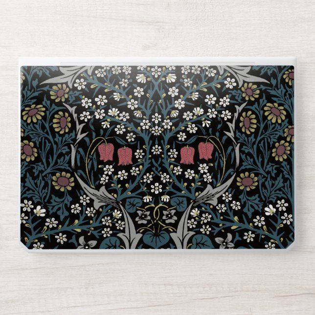 William Morris Blackthorn Floral Art Nouveau HP Laptop Skin (Front)