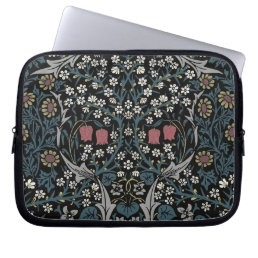 William Morris Blackthorn Floral Art Nouveau Laptop Sleeve